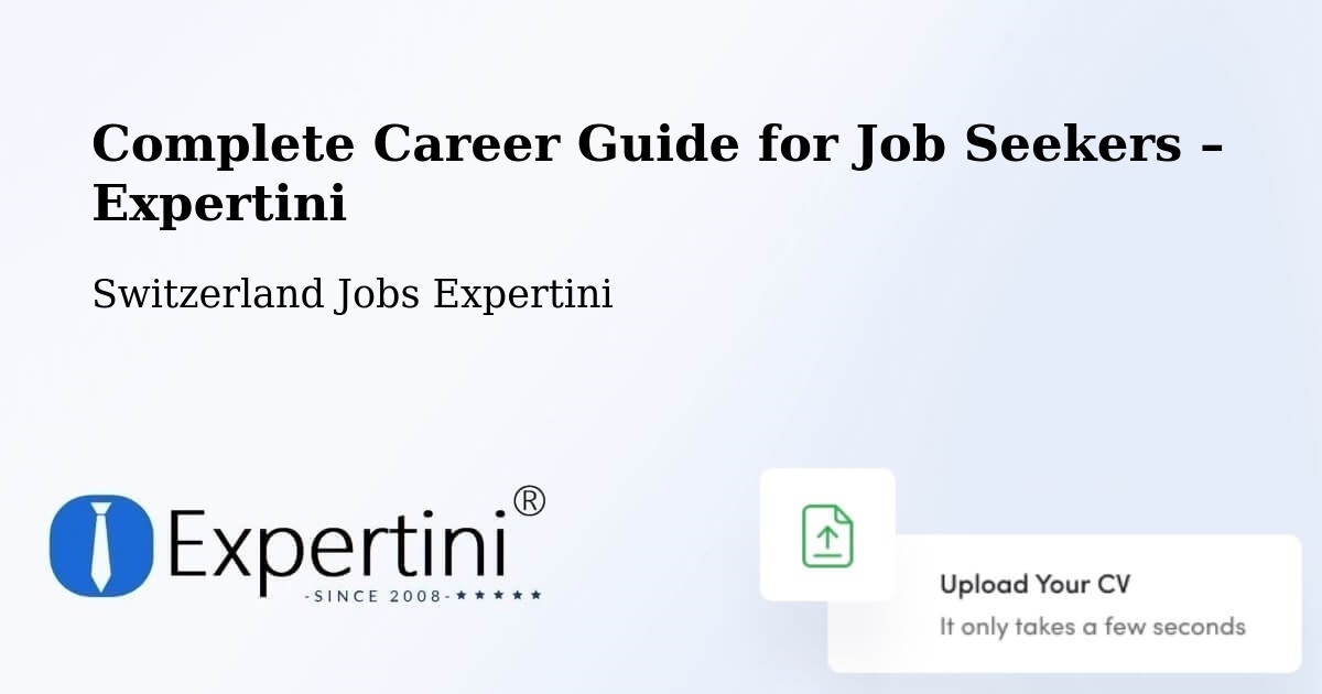 Career Guide for Job Seekers – Baar - Baar, Switzerland Jobs Expertini